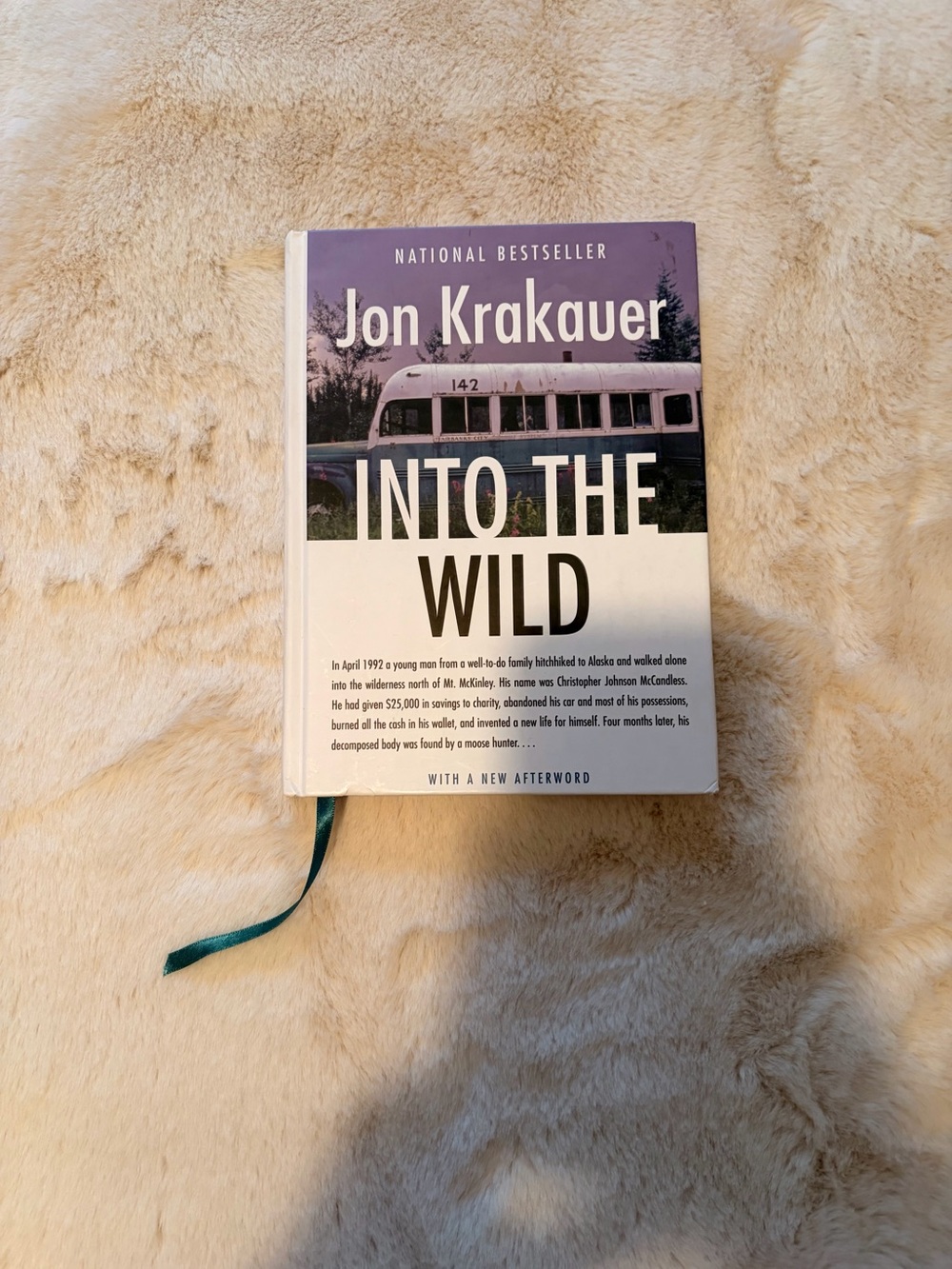 Into the Wild by Jon Krakauer Hardcover National Bestseller